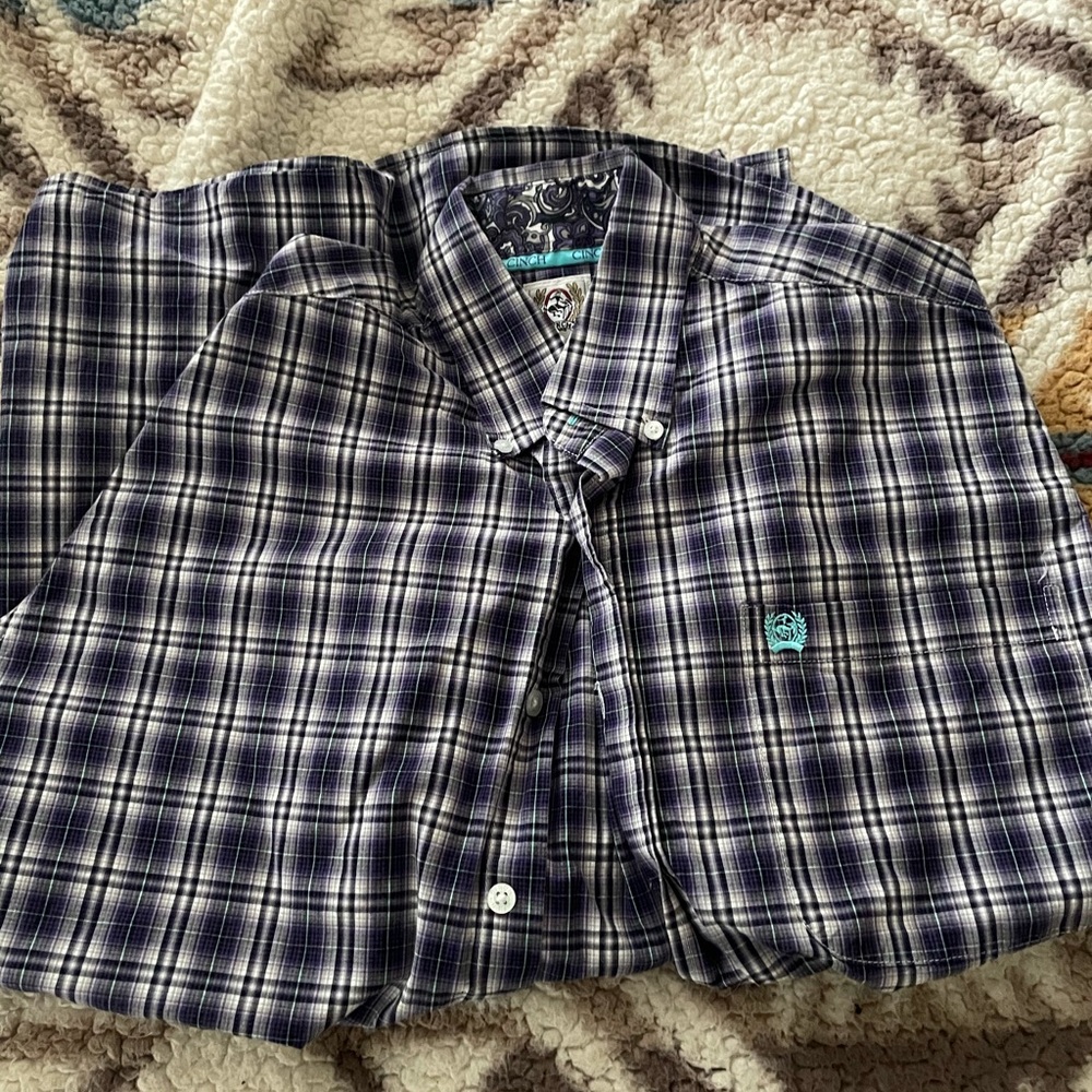 Cinch Long sleeve button up